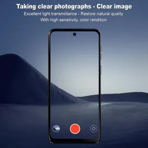 IMAK FULL COVER Sklo pre fotoaparát Motorola Moto G55 5G TRANSPARENT