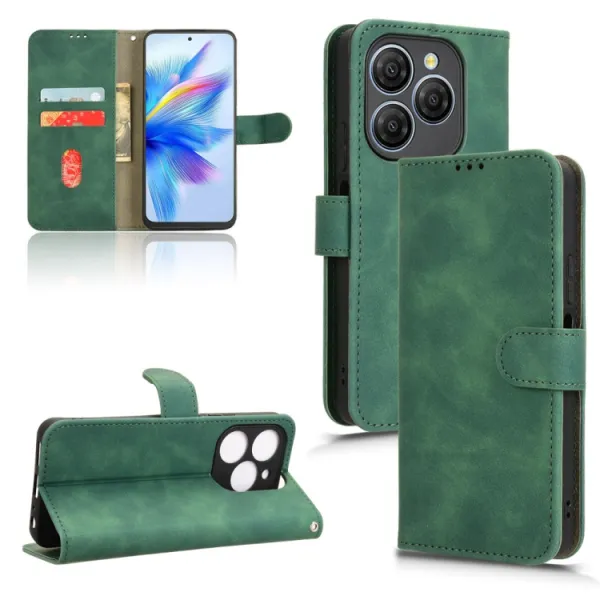 SKIN FLIP Peňaženkové puzdro pre Blackview Shark 9 zelené