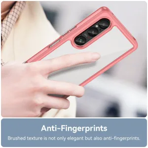 CRYSTAL Ochranný kryt pre Sony Xperia 1 VI červený