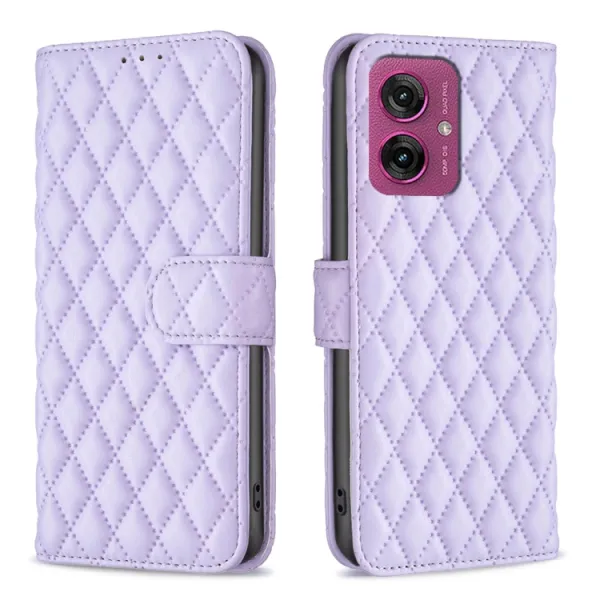 LATTICE Ochranné puzdro pre Motorola Moto G55 5G fialové