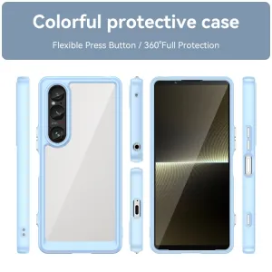 CRYSTAL Ochranný kryt pre Sony Xperia 1 VI modrý