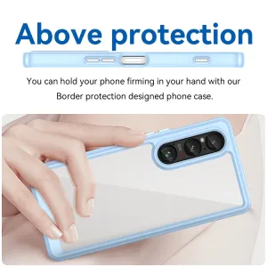 CRYSTAL Ochranný kryt pre Sony Xperia 1 VI modrý