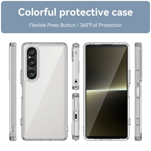 CRYSTAL Ochranný kryt pre Sony Xperia 1 VI priehľadný