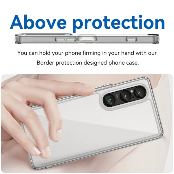 CRYSTAL Ochranný kryt pre Sony Xperia 1 VI priehľadný