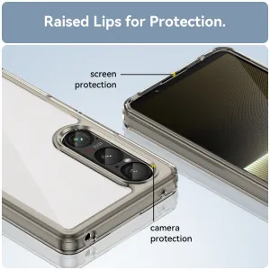 CRYSTAL Ochranný kryt pre Sony Xperia 1 VI šedý