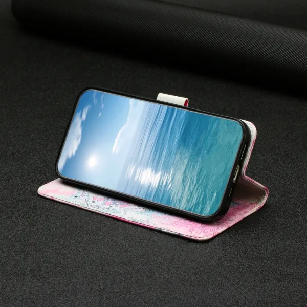 ART Peňaženkový kryt pre Honor 200 Smart 5G PINK MARBLE
