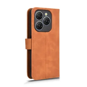 SKIN FLIP Peňaženkové puzdro pre Blackview Shark 9 hnedé