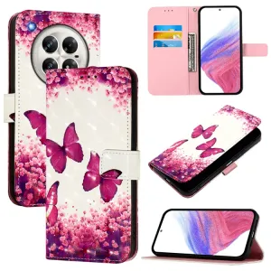 ART Peňaženkový kryt pre Infinix Zero 40 5G PINK BUTTERFLY