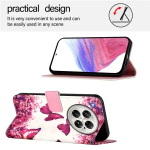 ART Peňaženkový kryt pre Infinix Zero 40 5G PINK BUTTERFLY