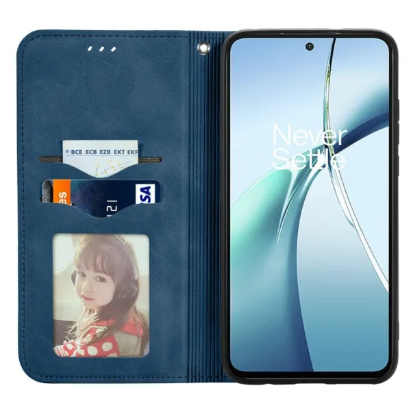 MAGNETIC Zaklápací kryt pre Honor 200 Smart 5G modrý