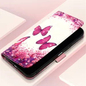 ART Peňaženkový kryt pre Infinix Zero 40 5G PINK BUTTERFLY