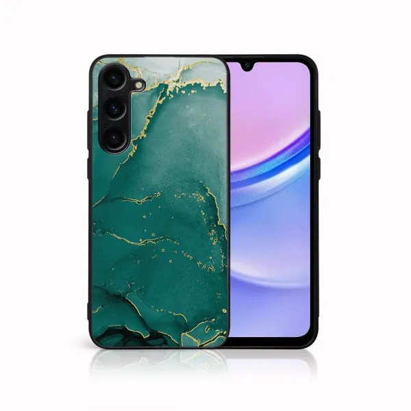 MY ART Ochranný kryt pre Samsung Galaxy A16 / A16 5G GREEN MARBLE (145)