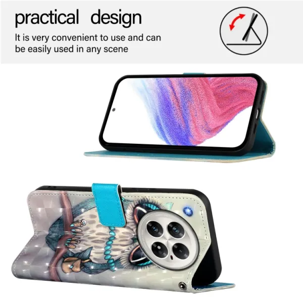 ART Peňaženkový kryt pre Infinix Zero 40 5G OWL