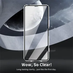 Magnetický kryt 360 pre Sony Xperia 1 VI strieborný