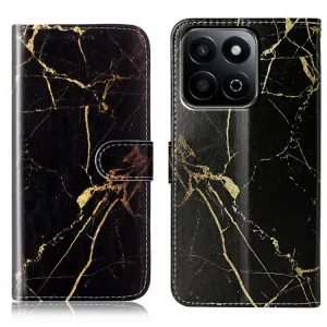 ART Peňaženkový kryt pre Honor 200 Smart 5G BLACK MARBLE
