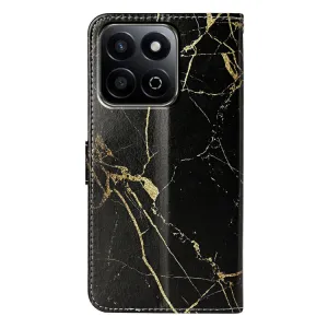 ART Peňaženkový kryt pre Honor 200 Smart 5G BLACK MARBLE