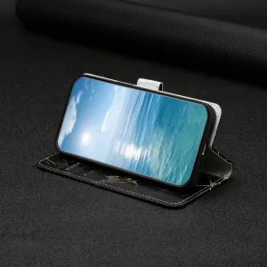 ART Peňaženkový kryt pre OnePlus 13 5G BLACK MARBLE