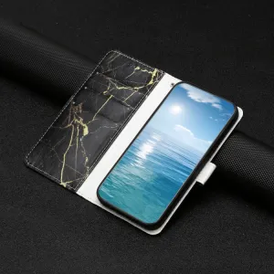 ART Peňaženkový kryt pre OnePlus 13 5G BLACK MARBLE