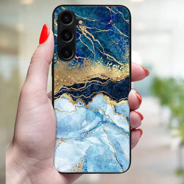 MY ART Ochranný kryt pre Samsung Galaxy A16 / A16 5G BLUE MARBLE (141)