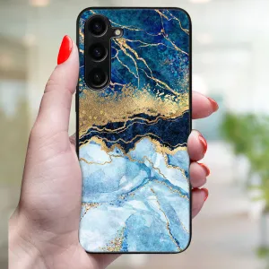 MY ART Ochranný kryt pre Samsung Galaxy A16 / A16 5G BLUE MARBLE (141)