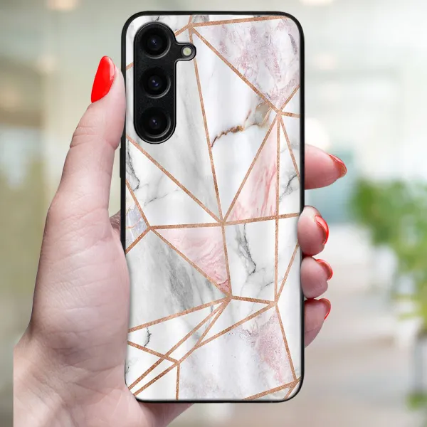 MY ART Ochranný kryt pre Samsung Galaxy A16 / A16 5G PINK MARBLE (143)