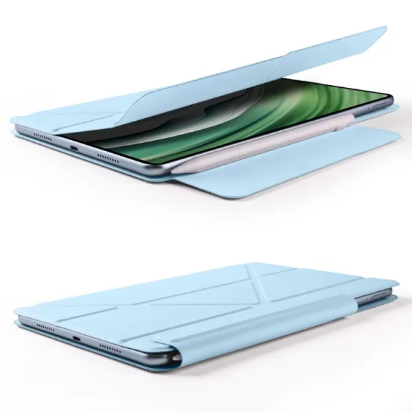 MAGNETIC FLEX Zaklápacie puzdro pre Honor MagicPad 2 svetlomodré