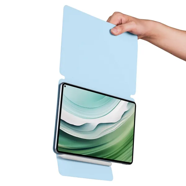 MAGNETIC FLEX Zaklápacie puzdro pre Honor MagicPad 2 svetlomodré