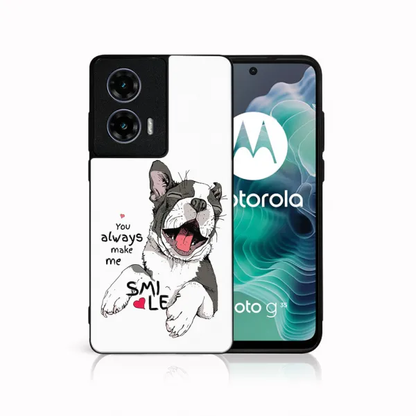 MY ART Ochranný kryt pre Motorola Moto G35 5G SMILE (189)