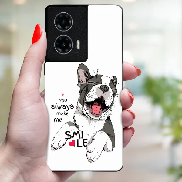 MY ART Ochranný kryt pre Motorola Moto G35 5G SMILE (189)