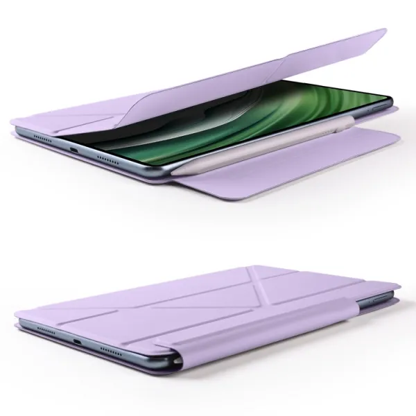 MAGNETIC FLEX Zaklápacie puzdro pre Honor MagicPad 2 svetlofialové