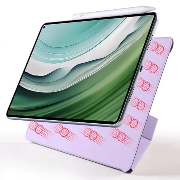 MAGNETIC FLEX Zaklápacie puzdro pre Honor MagicPad 2 svetlofialové