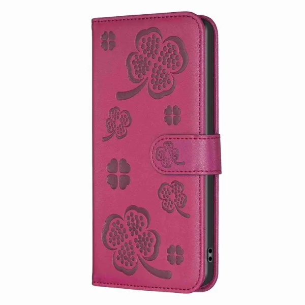 ART CLOVER Peňaženkový obal pre Xiaomi Redmi 13C bordový