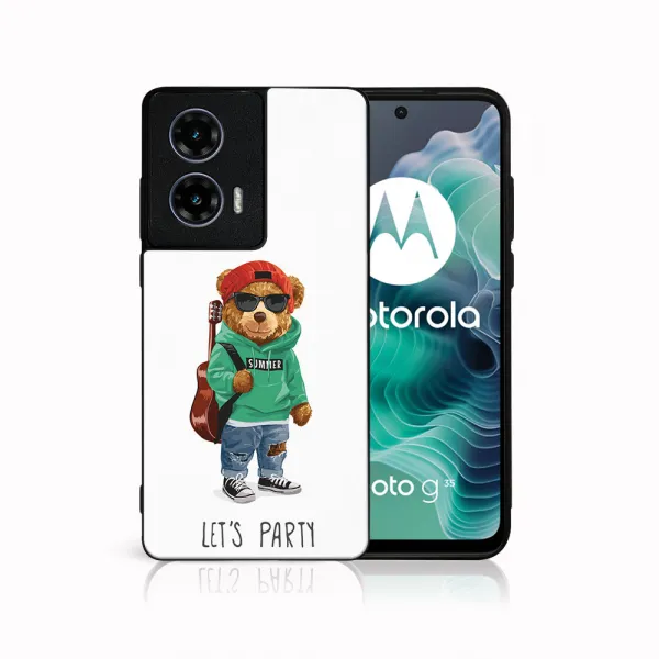 MY ART Ochranný kryt pre Motorola Moto G35 5G BEAR (177)