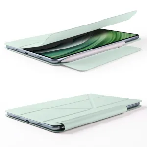 MAGNETIC FLEX Zaklápacie puzdro pre Honor MagicPad 2 svetlozelené