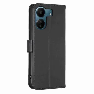 ART CLOVER Peňaženkový obal pre Xiaomi Redmi 13C čierny