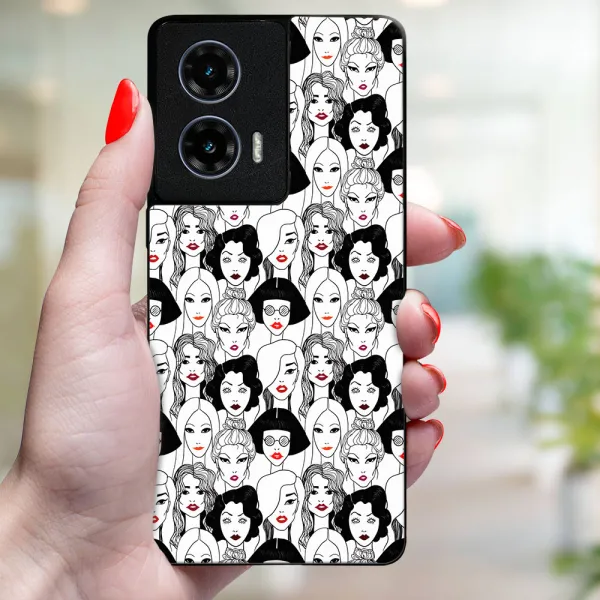 MY ART Ochranný kryt pre Motorola Moto G35 5G LIPSTICK (174)