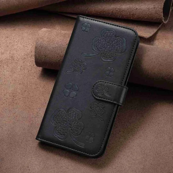 ART CLOVER Peňaženkový obal pre Xiaomi Redmi 13C čierny