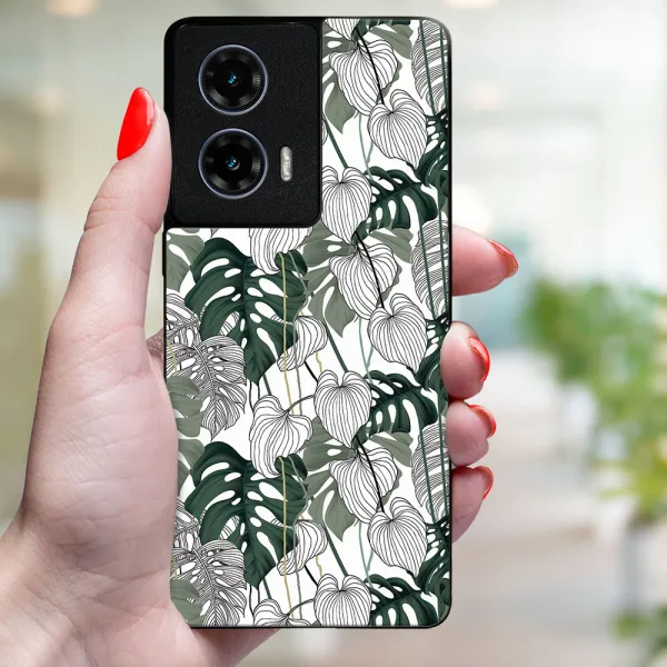 MY ART Ochranný kryt pre Motorola Moto G35 5G LEAF (175)