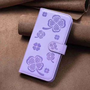 ART CLOVER Peňaženkový obal pre Xiaomi Redmi 13C fialový