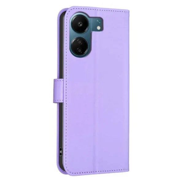 ART CLOVER Peňaženkový obal pre Xiaomi Redmi 13C fialový