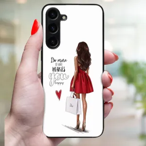 MY ART Ochranný kryt pre Samsung Galaxy A16 / A16 5G RED DRESS (137)