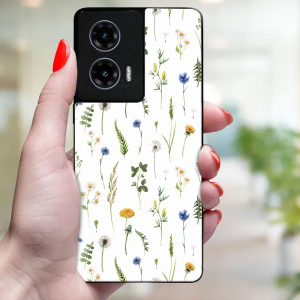 MY ART Ochranný kryt pre Motorola Moto G35 5G WILDFLOWER (153)