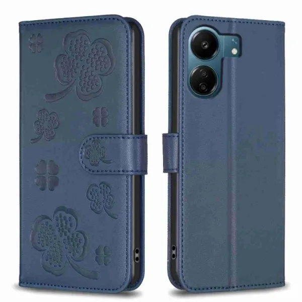 ART CLOVER Peňaženkový obal pre Xiaomi Redmi 13C modrý