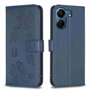 ART CLOVER Peňaženkový obal pre Xiaomi Redmi 13C modrý