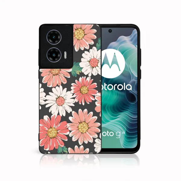 MY ART Ochranný kryt pre Motorola Moto G35 5G DAISY (161)