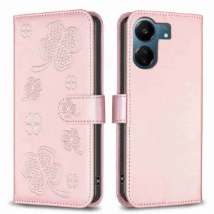 ART CLOVER Peňaženkový obal pre Xiaomi Redmi 13C ružový