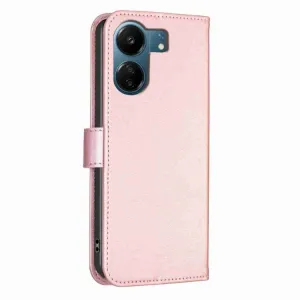 ART CLOVER Peňaženkový obal pre Xiaomi Redmi 13C ružový