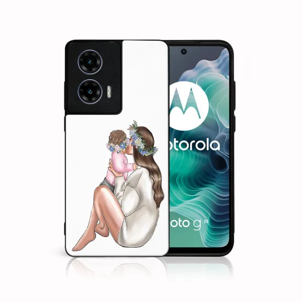 MY ART Ochranný kryt pre Motorola Moto G35 5G BABY GIRL (111)