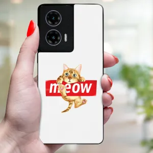 MY ART Ochranný kryt pre Motorola Moto G35 5G MEOW (183)