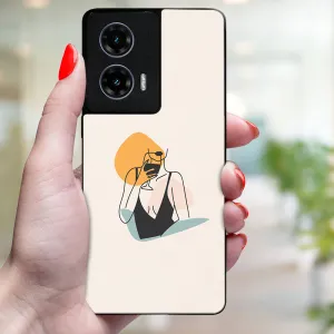 MY ART Ochranný kryt pre Motorola Moto G35 5G WOMAN (197)